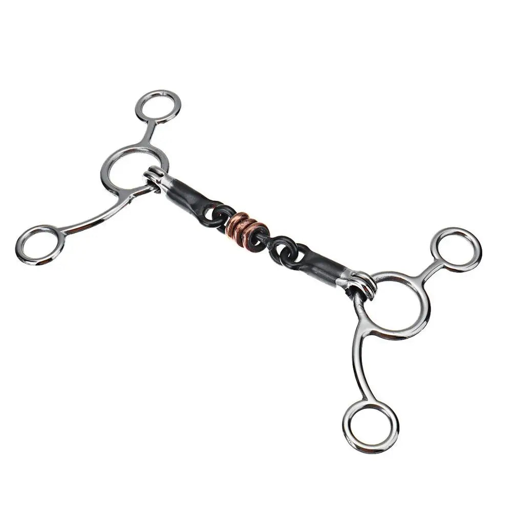 Stainless Steel full cheek snaffle bit