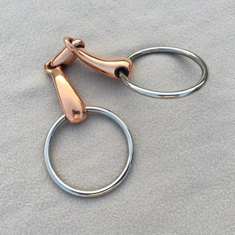 Stainless Steel Loose RingCopper Double Broken Mouth 11.5cm 12cm 12.5cm