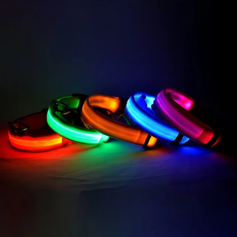 Nylon LED Night Safety Flashing Glow In The Dark