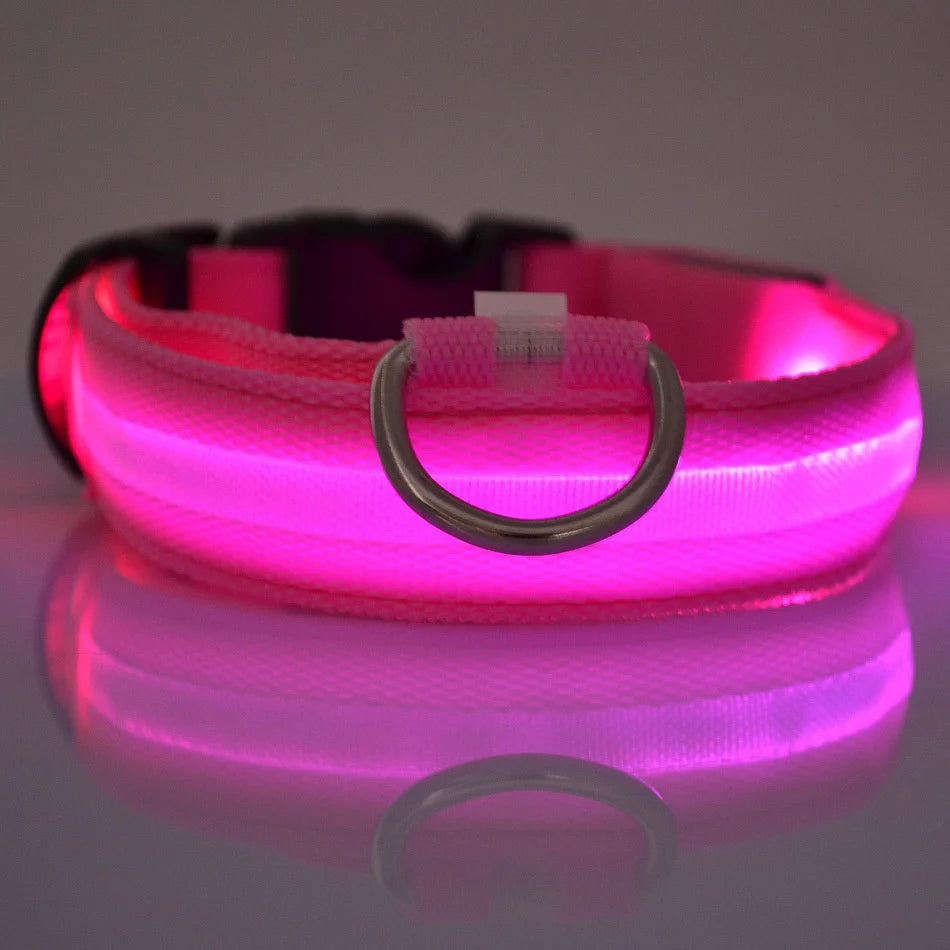 Nylon LED Night Safety Flashing Glow In The Dark