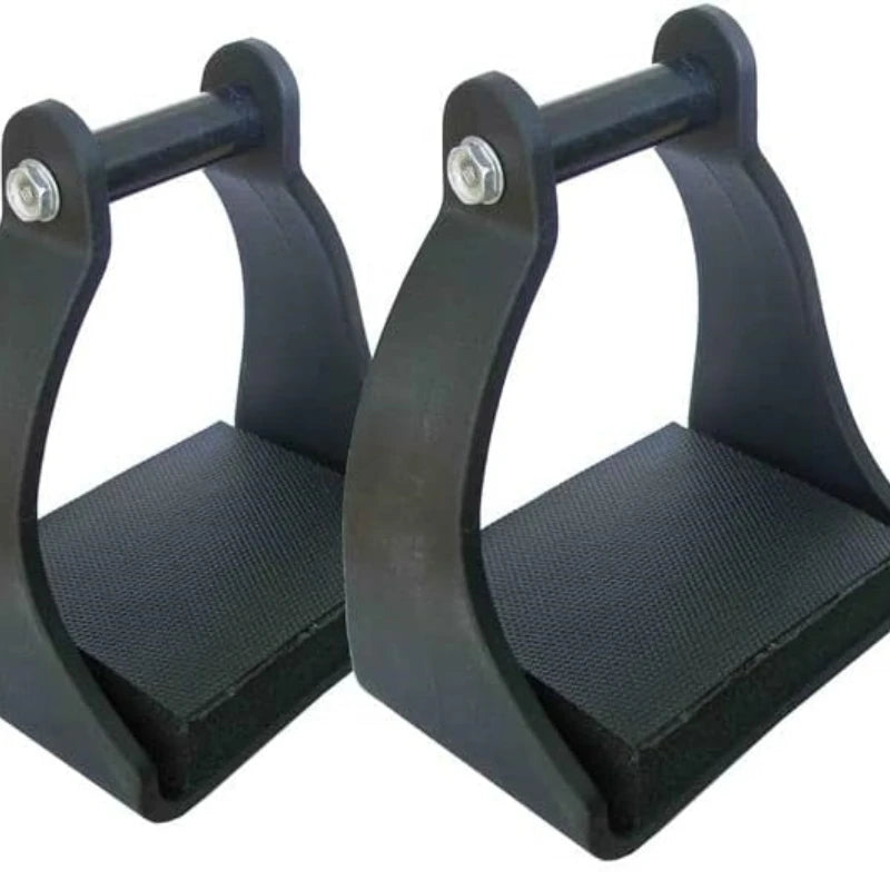 1 Pair Lightweight Safety Western Stirrups