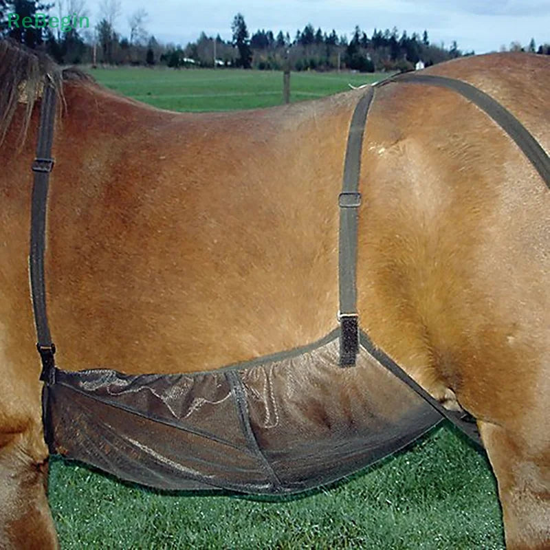 Adjustable Horse Fly Sheet Belly Guard Net Protection Blanket Rug