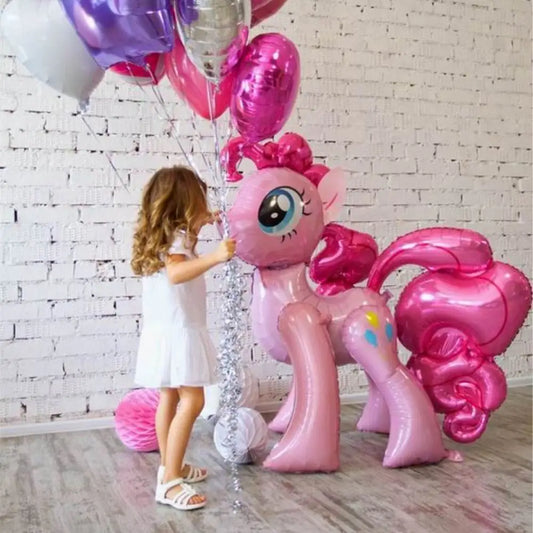 Pink Horse Pony Unicorn Balloon