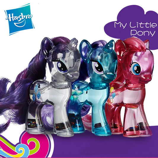 Hasbro Genuine Kawaii Sparkling Crystal My Little Pony Model