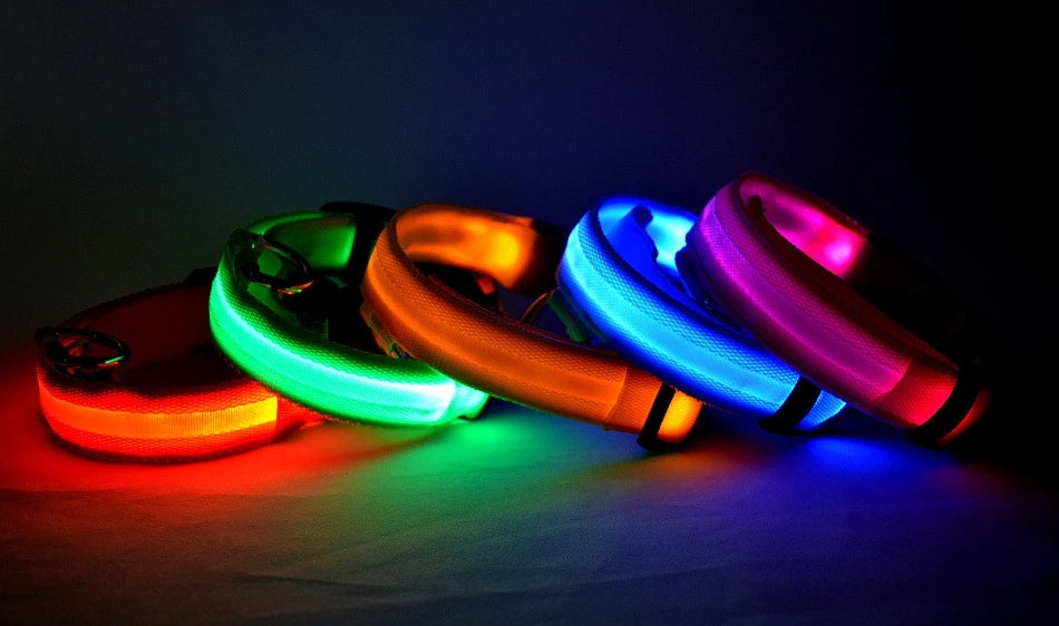 Nylon LED Night Safety Flashing Glow In The Dark