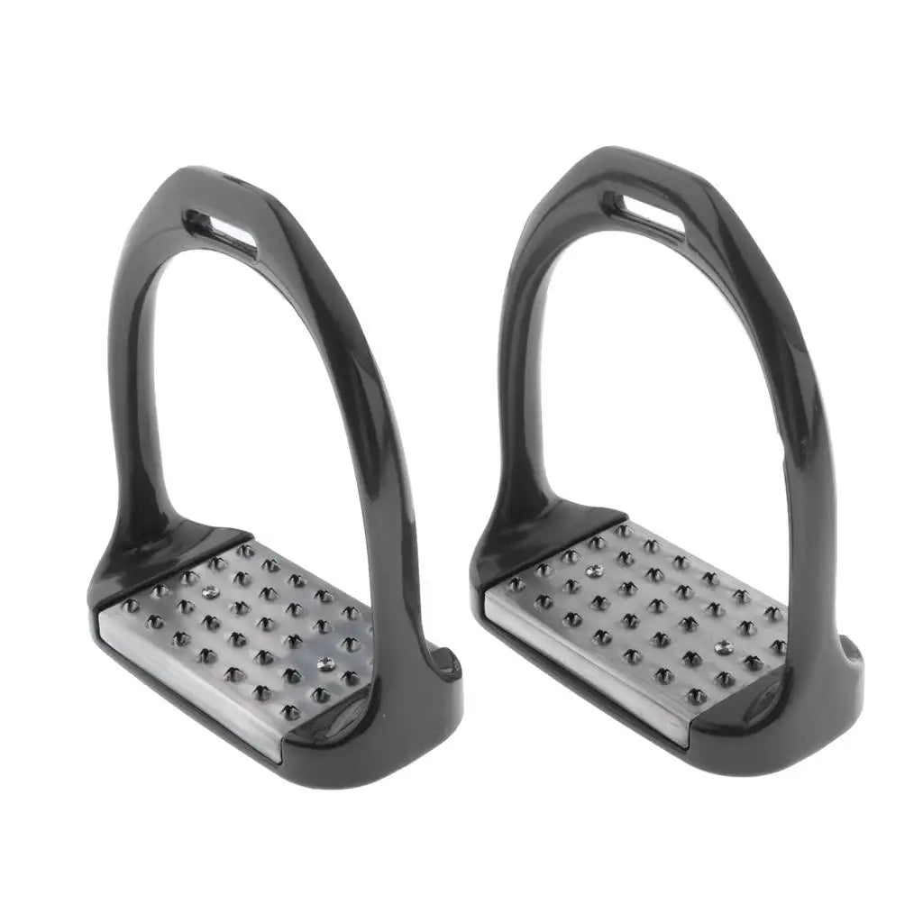 Stirrups with Stainless Steel Anti-Slip Pad