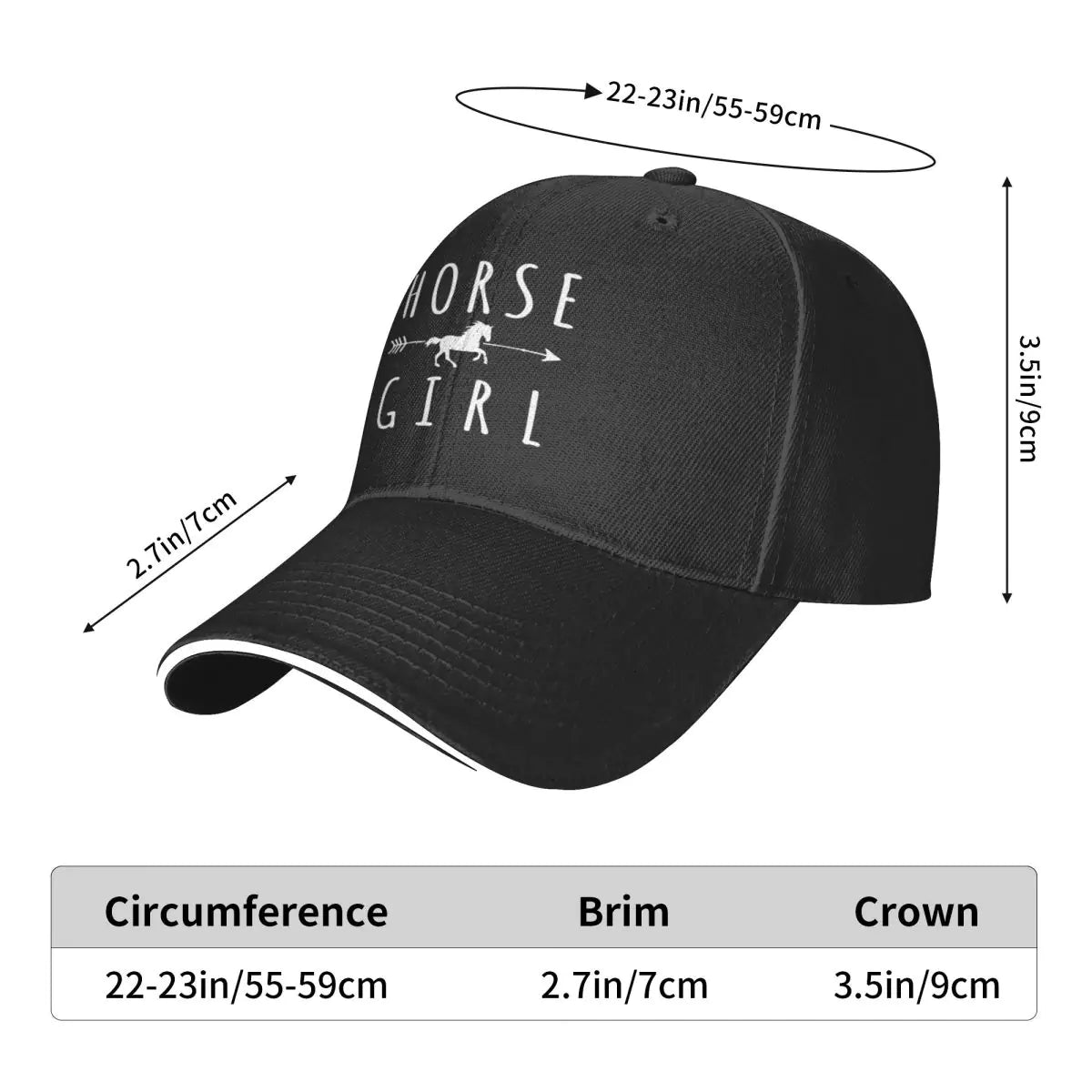 Horse Girl Riders Cap