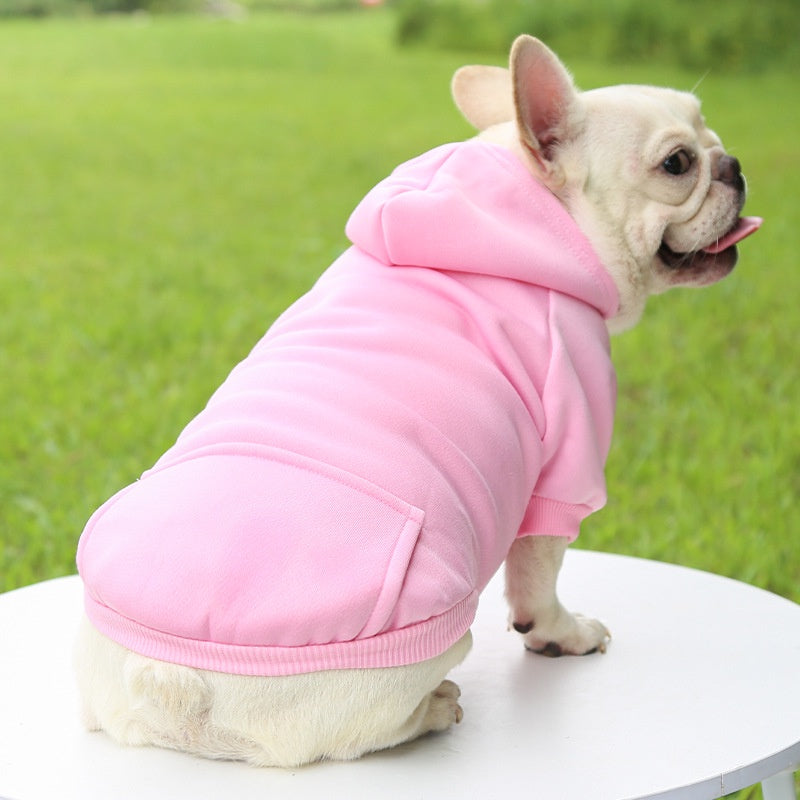 Dog Winter Hooded Sweatshirt